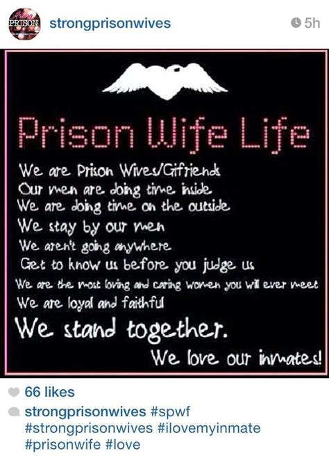 Prison Wife Inmate Love Incarceration Inmate Love Pinterest Prison