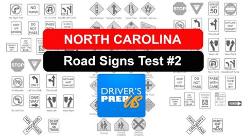 Dmv Road Signs Chart Nc