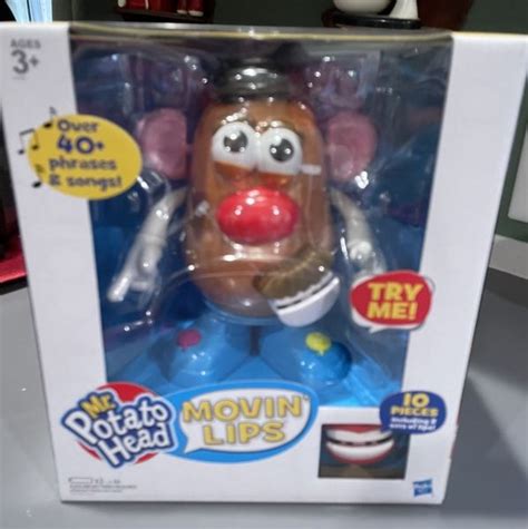 Mr Potato Head Movin Lips In Box He Talks New In Box Mr Potato