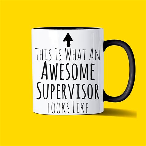 Supervisor T Supervisor Mug Awesome Supervisor Best Etsy