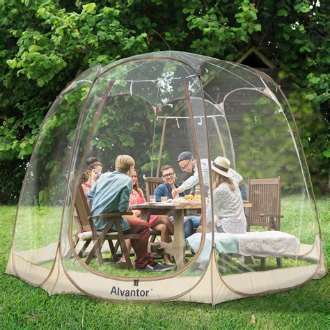If not, this is how to build your canopy. Bubble Tent Pop up Canopy Family Camping Gazebo 12x12 ...