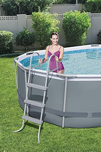 Bestway Power Steel 14 X 82 X 395 Oval Above Ground Pool Set Includes 530gal Filter Pump