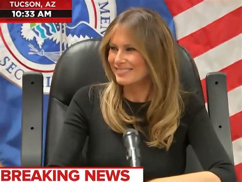 Melania Trump Visits Border Facility She Cares About Children Deeply