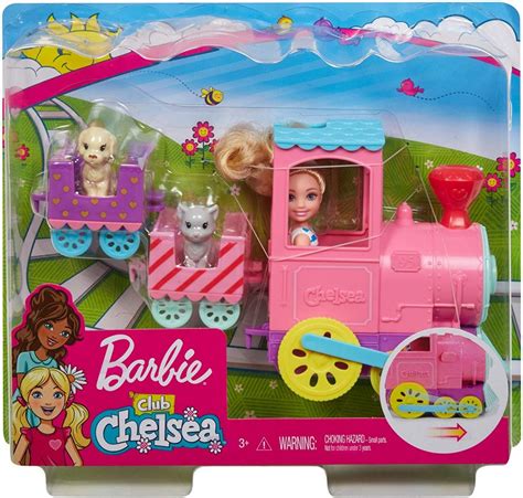 Barbie Club Chelsea Train With Doll Top Toys