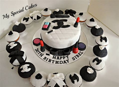 Gently form a mound (photo 3) or patty. My Special Cakes: Chanel Make Up Theme Cake and Cupcakes