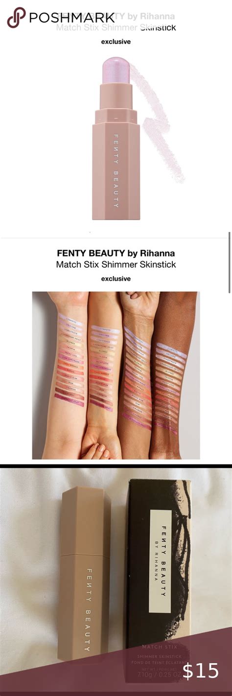 fenty beauty match stix nwt match stix shimmer skinstick never swatched details what it is a