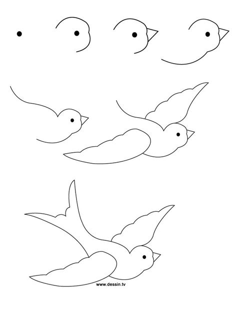 Como Dibujar Pájaros Volando Como Dibujar Un Loro 3d Dibujemos Tv