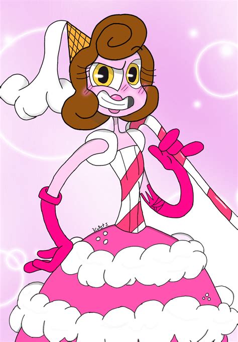 Baroness Von Bon By Violet Sketch Cuphead Cool Drawings Bon Bons Mario Characters