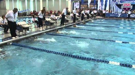 Womens 100 Fly B Final 2016 Ymca Short Course National Championships Youtube