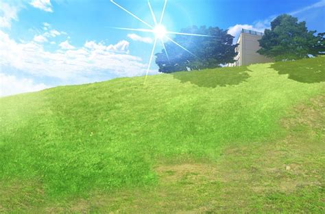 Anime Grass Field Wallpapers Wallpaper Cave