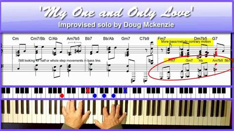 See more of my one and only music on facebook. 'My One and Only Love' - jazz piano tutorial by Doug ...