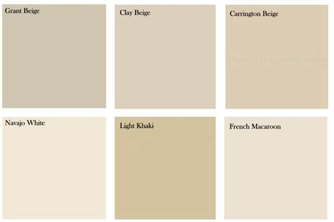 Benjamin Moore Beige Paint Colors Top Left Also Check Out Revere