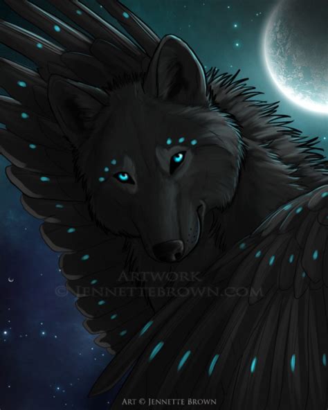 View Topic Reach For The Stars Winged Wolf Roleplay