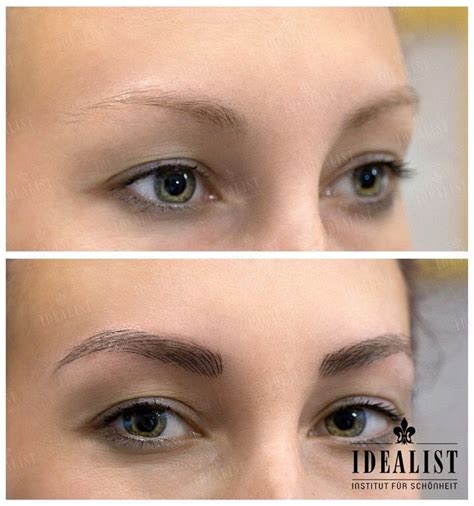 Feather brows aim for light and fluffy brow hairs that follow your brows' natural shape and color, kinda like bird feathers. Microblading Augsburg | Microblading 6D | Pinterest ...