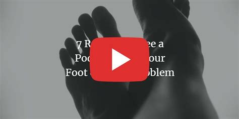 Here Are Reasons Why You Should See A Podiatrist For Your Foot And