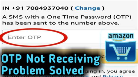 Amazon App Otp Not Receiving Problem Solved 2023 Youtube