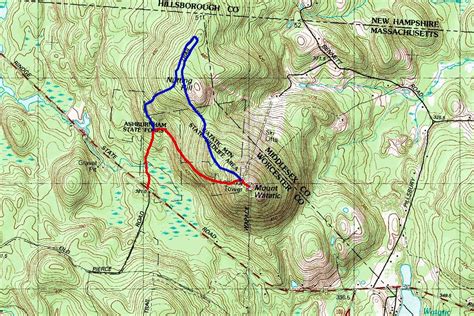 Mount Watatic Climbing Hiking And Mountaineering Summitpost