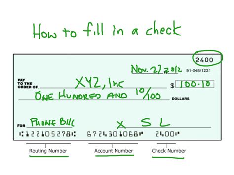 How your bank statement has changed. How to fill in a check | Business, Finance, bank, check ...