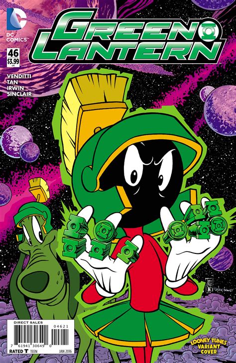 Sep150277 Green Lantern 46 Looney Tunes Var Ed Previews World
