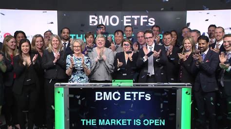 The company's current dividend yield of 4%, strong track record of income and dividend growth, and diversified business. BMO Exchange Traded Funds opens Toronto Stock Exchange, March 18, 2018 - YouTube