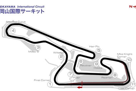 Find any address on the map of okayama or calculate your itinerary to and from okayama, find all the tourist. Okayama International Circuit - From Private Racing Club to F1 Grand Prix | SnapLap