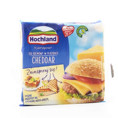 Hochland Cheddar Cheese Slices European Food Express