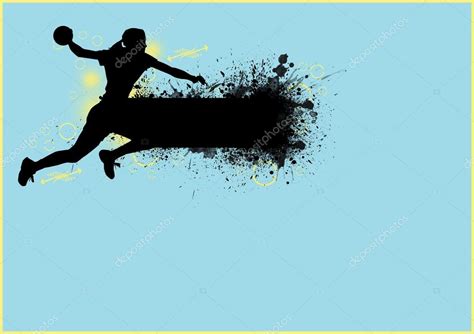 .sports background picture with tags: Handball background — Stock Photo © IstONE_hun #20201245