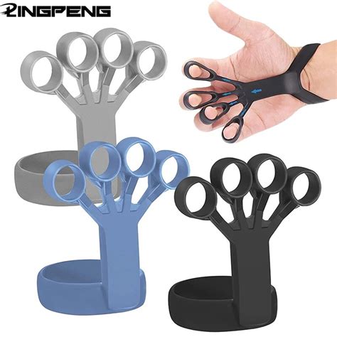 silicone grip device finger exercise stretcher arthritis hand grip trainer strengthen