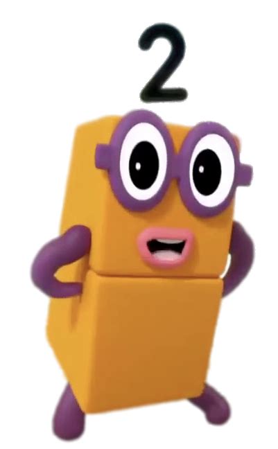 Check Out This Transparent Numberblocks Number 2 Png Image