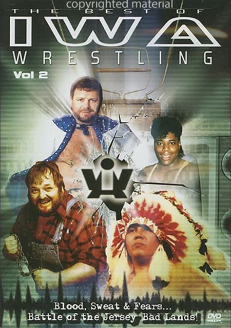 Best Of Iwa Wrestling The Volume 2 Dvd 1990 Dvd Empire