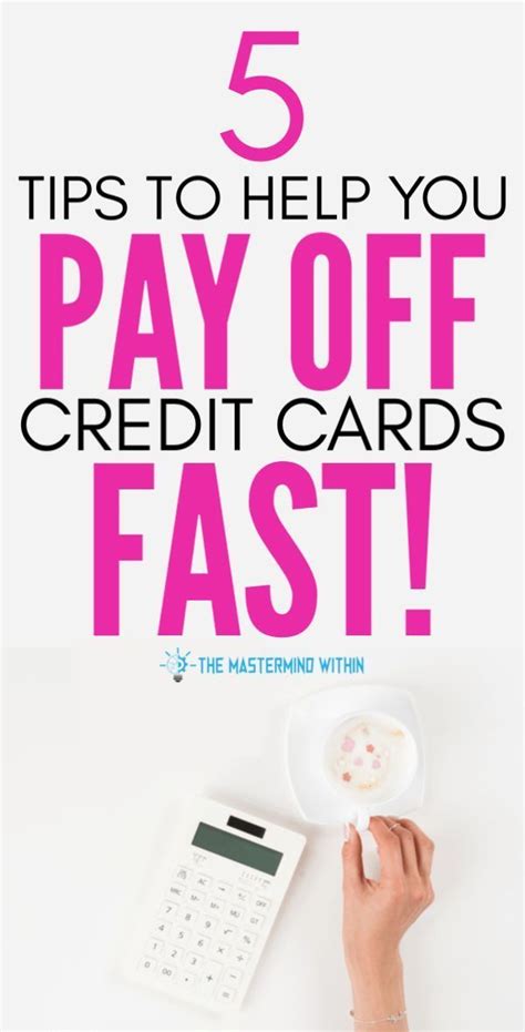 5 Hacks To Help You Pay Off Credit Cards Fast Credit Card Hacks
