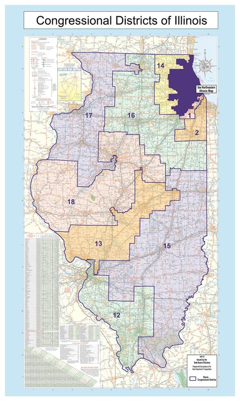 Map Of Illinois Congressional Districts World Map Images And Photos