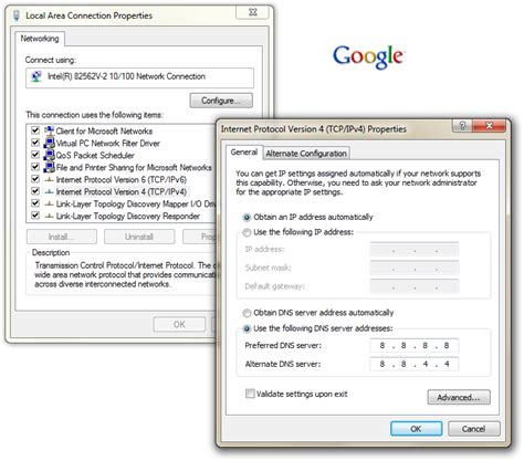 How To Setup Google DNS On Your Windows Computer Or Wireless Router