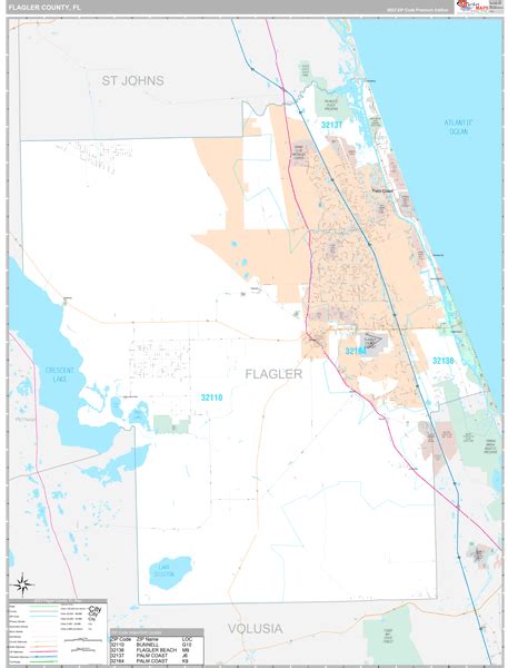 Maps Of Flagler County Florida Marketmaps Com