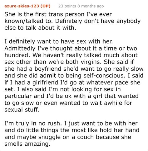 guy afraid to ask out a trans girl because of what people might think asks internet for advice