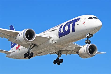 Sp Lrh Lot Polish Airlines Boeing 787 8 Dreamliner Flying Since 2017