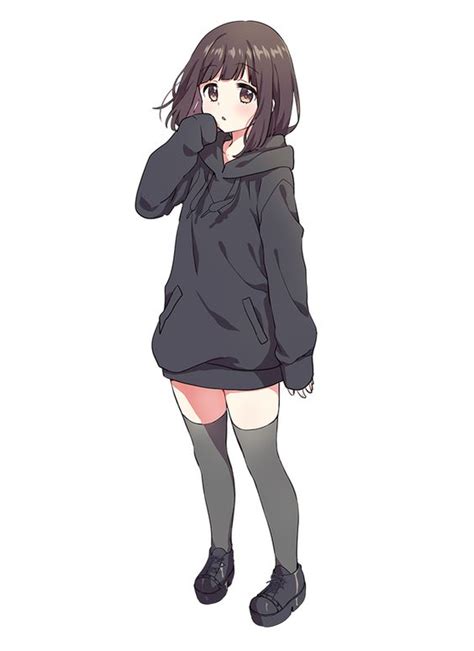 Anime Girl Oversized Hoodie For Sale Off 78