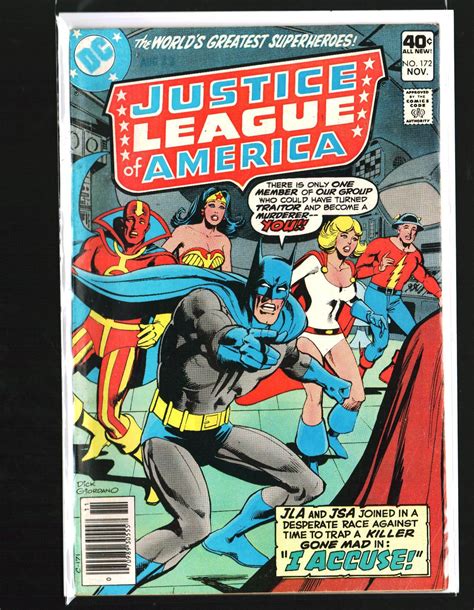 Justice League Of America 172 1979 Comic Books Bronze Age Dc