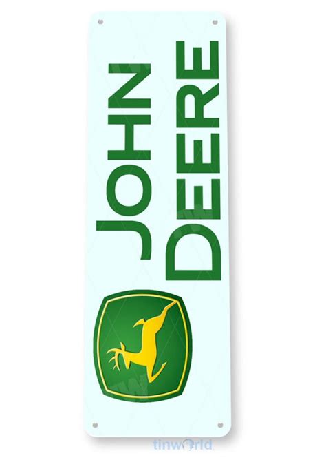 John Deere Sign B076 Tinworld Vehicle Signs