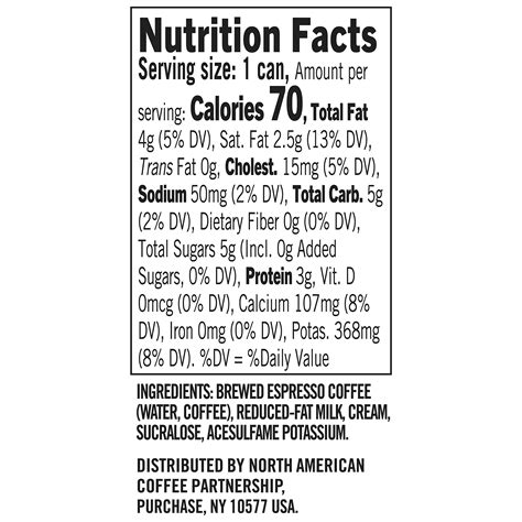 Buy Starbucks Ready to Drink Coffee, Espresso & Cream Light , 6.5oz