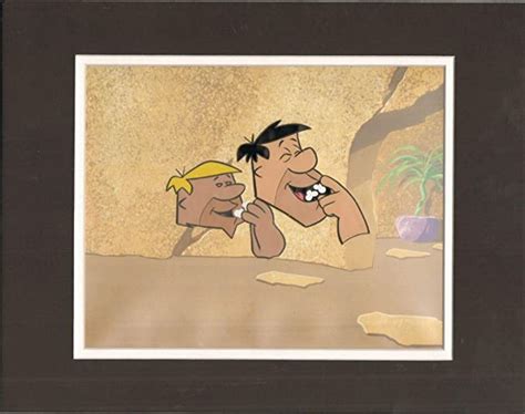 Flintstones Production Animation Art Cel Hanna Barbera Vintage With