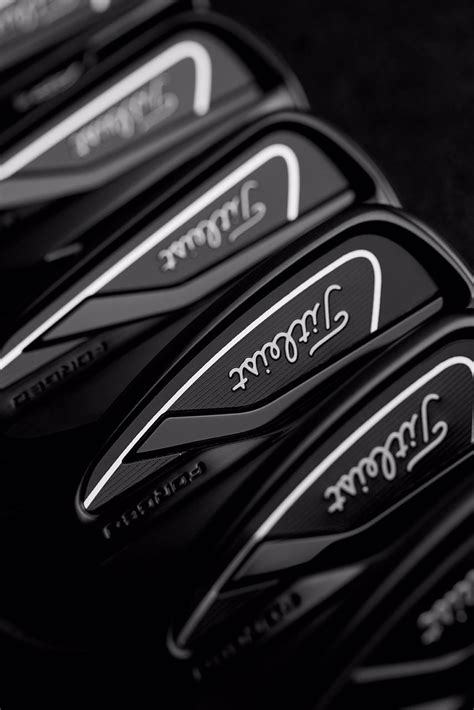 Titleist Introduces 718 Ap2 And Ap3 Irons In Limited Black Finish