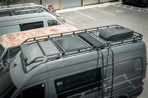 Mercedes Sprinter Adjustable Roof Rack By Freedomvango