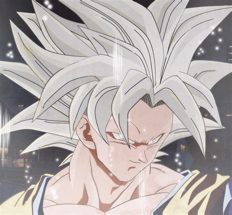 Goku Super Saiyan White By Gytisjust On Deviantart