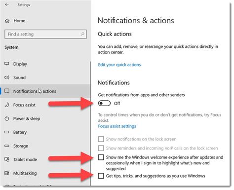 Turn Off Notifications In Windows 10 And Chrome Bruceb Consulting