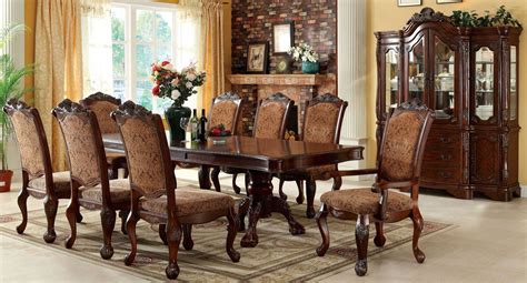Cromwell Antique Cherry Formal Dining Room Set From Furniture Of