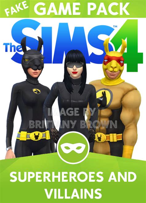 The Sims 4 Superheroes And Villains Game Pack Sims 4 Expansions
