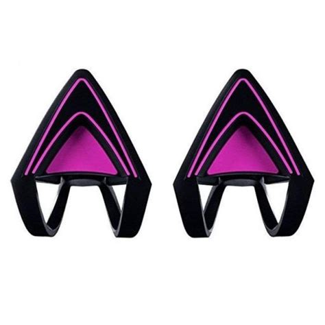 Razer Kitty Ears For Kraken Headsets Neon Purple Rc21 01140100 W3m1