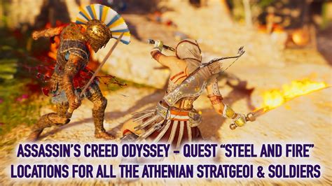 Assassins Creed Odyssey Quest Steel And Fire Kill Athenian