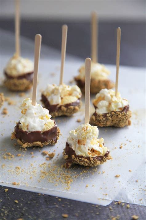 Easy Smores Popcorn Pops Recipe